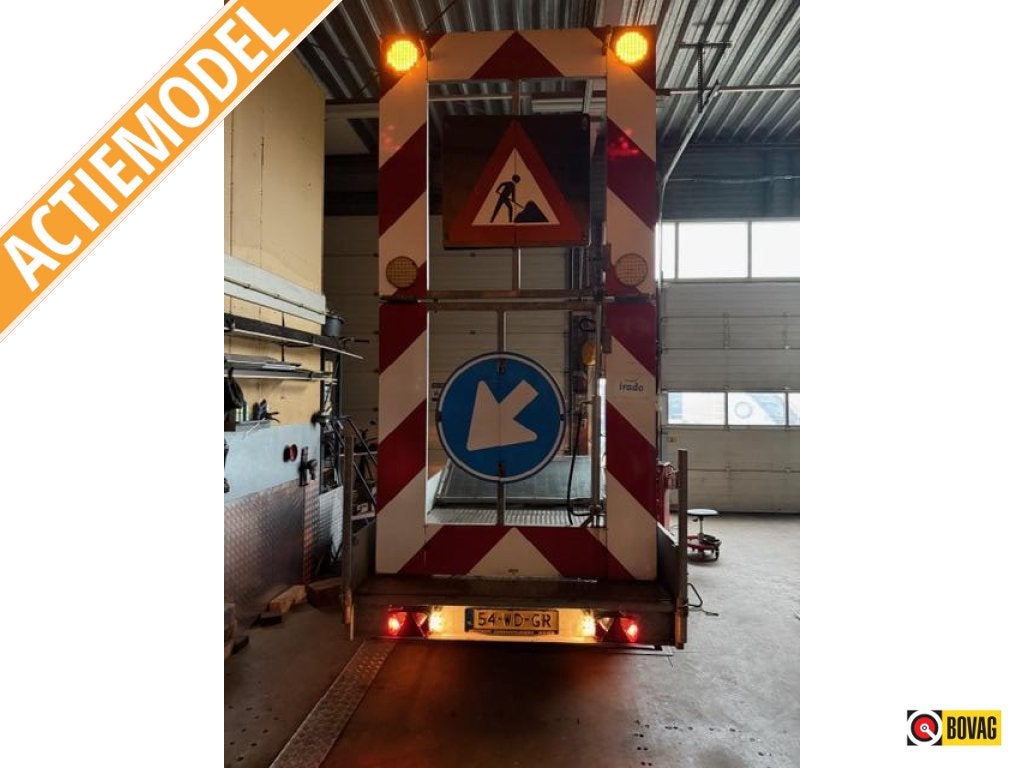 PIJLWAGEN/ACTIEWAGEN/VERKEERSWIJZER DUBBEL-AS ANSSEMS/POL, Gebruikt