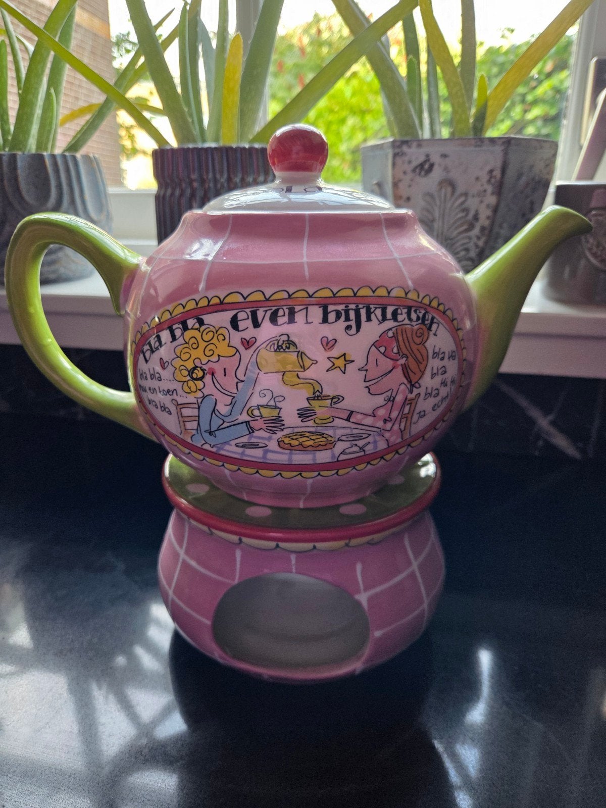 Theepot Blond Amsterdam, Huis en Inrichting, Ophalen, Zo goed als nieuw, Aardewerk, Blond Amsterdam