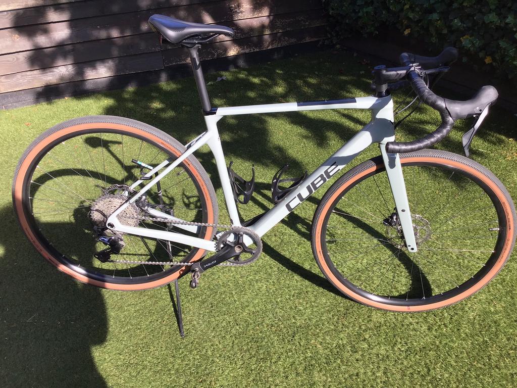 Cube Nuroud Pro Gravel Bike, Carbon, Zo goed als nieuw, Meer dan 20 versnellingen, 53 tot 57 cm