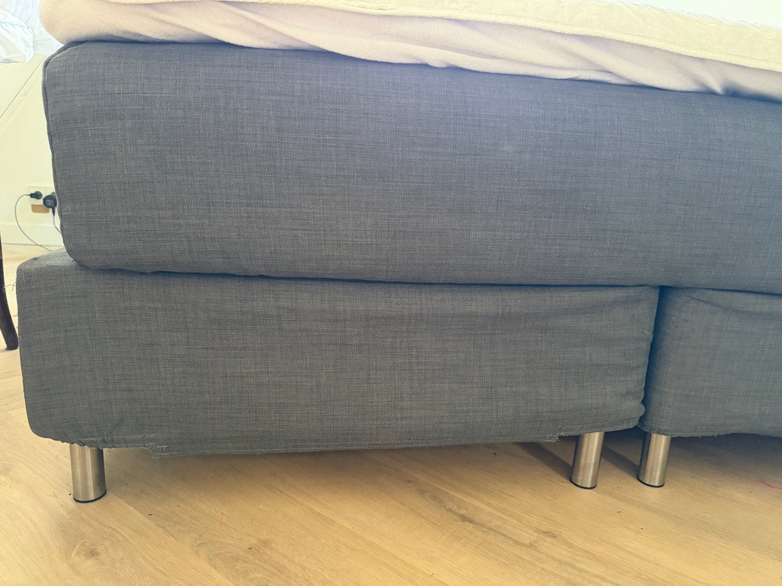 Tweepersoonsbed met matras (excl. topper) - Gratis afhalen, Huis en Inrichting, Slaapkamer | Bedden, Ophalen, Gebruikt, Tweepersoons