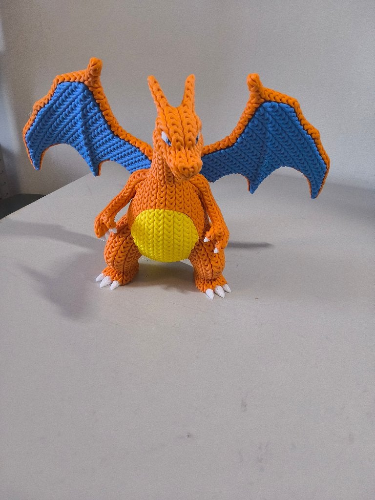3D geprinte Pokemon Charizard crochet look, Ophalen of Verzenden, Nieuw