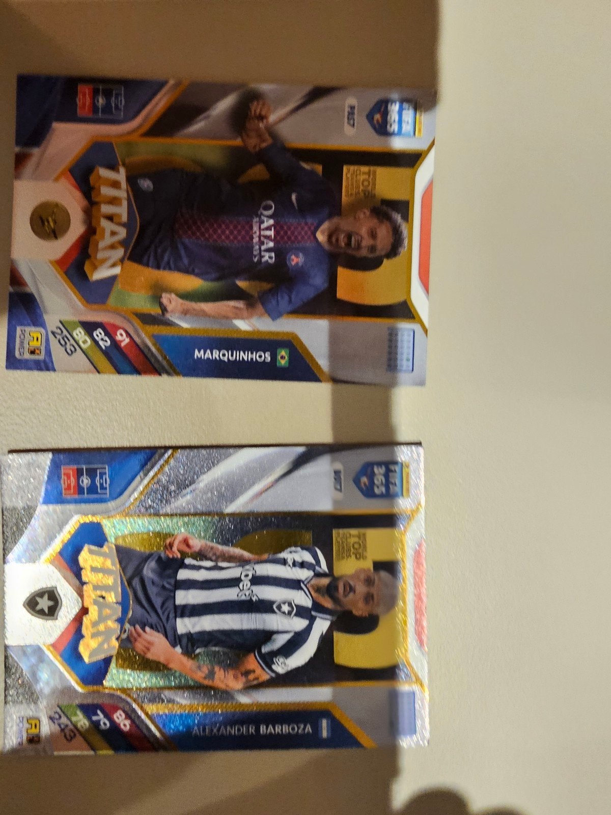 Panini FIFA 365 Adrenalyn XL 2022-2023 Titan kaarten, Ophalen of Verzenden, Zo goed als nieuw, Buitenlandse clubs, Spelerskaart