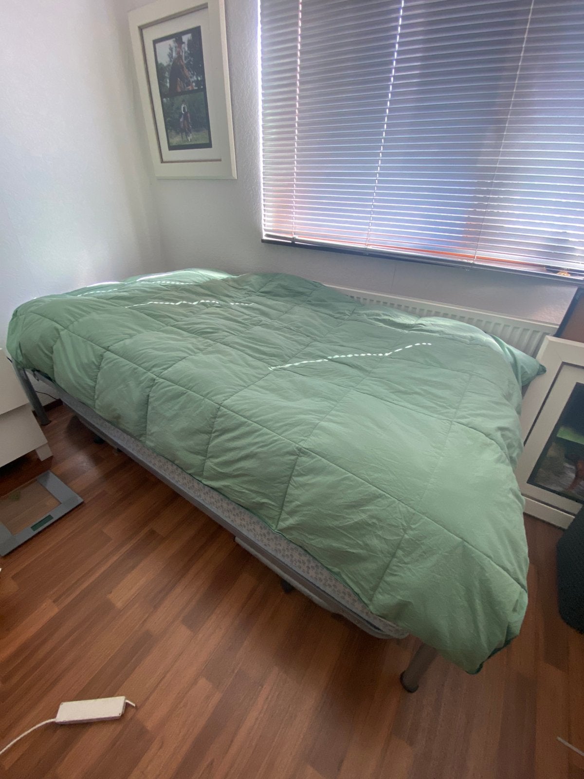 2x 1 persoons bed waarvan 1 onderschuifbed, Huis en Inrichting, Ophalen of Verzenden, Zo goed als nieuw, Tweepersoons, 90 cm