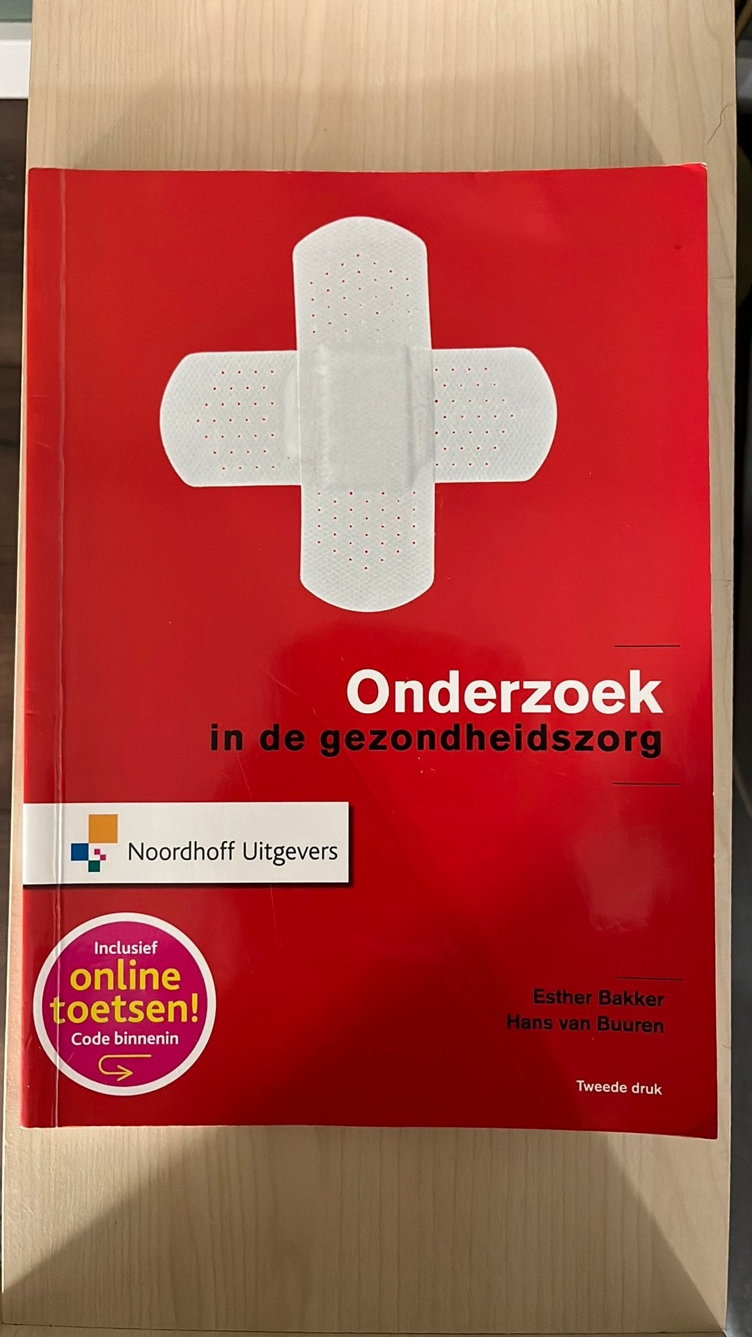 Hans van Buuren - Onderzoek in de gezondheidszorg, Ophalen of Verzenden, Zo goed als nieuw, Hans van Buuren; Esther Bakker, Nederlands