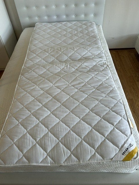 Topper, Ophalen, 90 cm, Eenpersoons, Zo goed als nieuw