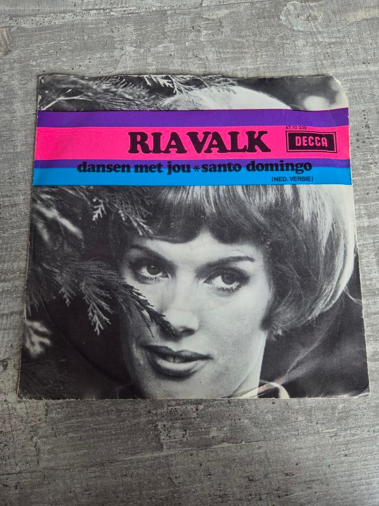 Zeldzame piraten single van Ria Valk Dansen met jou, Ophalen of Verzenden, Gebruikt, 7 inch, Nederlandstalig