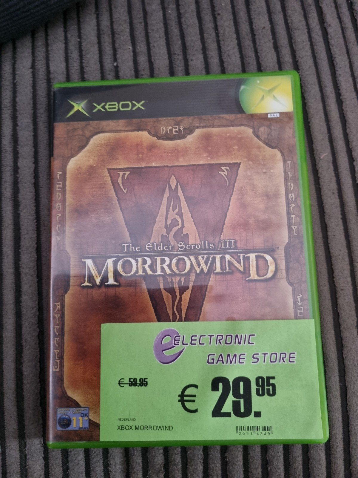 The Elder Scrolls III: Morrowind - Xbox Klassieker, Gebruikt, 1 speler, Ophalen of Verzenden, Role Playing Game (Rpg)