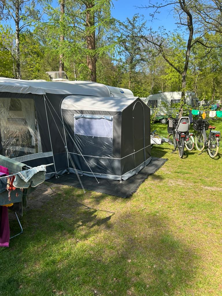 Uitbouw Dorema Columbia, Caravans en Kamperen, Ophalen, Gebruikt