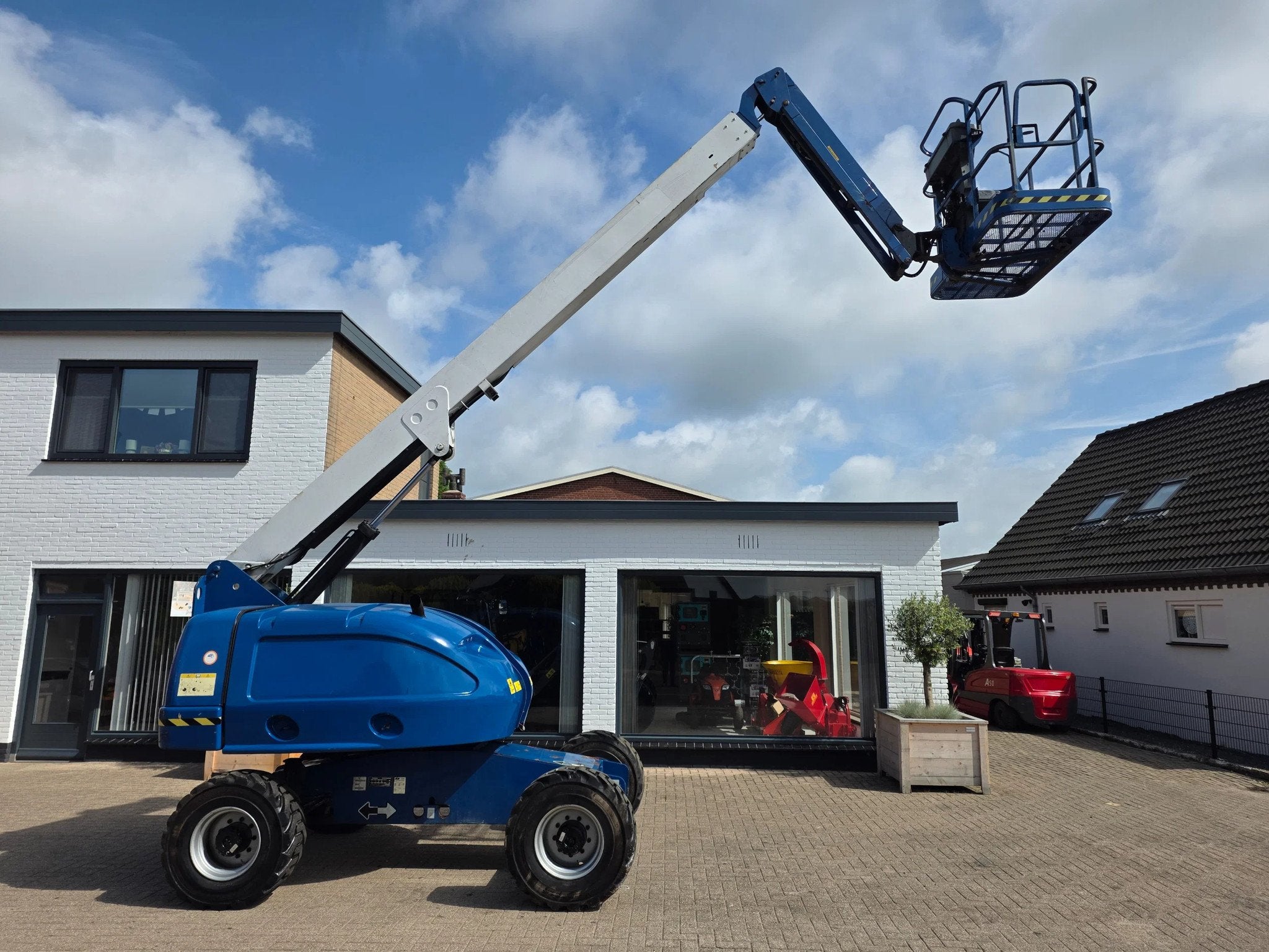 JLG Telescoophoogwerker met jib 460 sj (bj 2007)