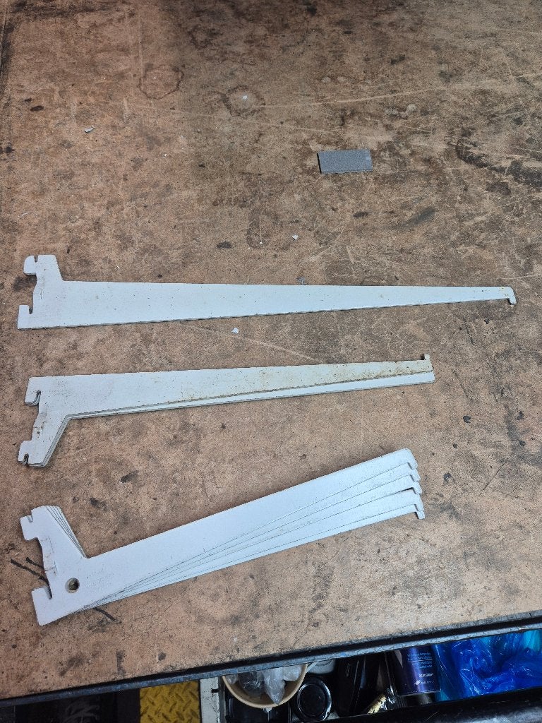 8 plankdragers, diverse lengtes, Ophalen of Verzenden, Gebruikt