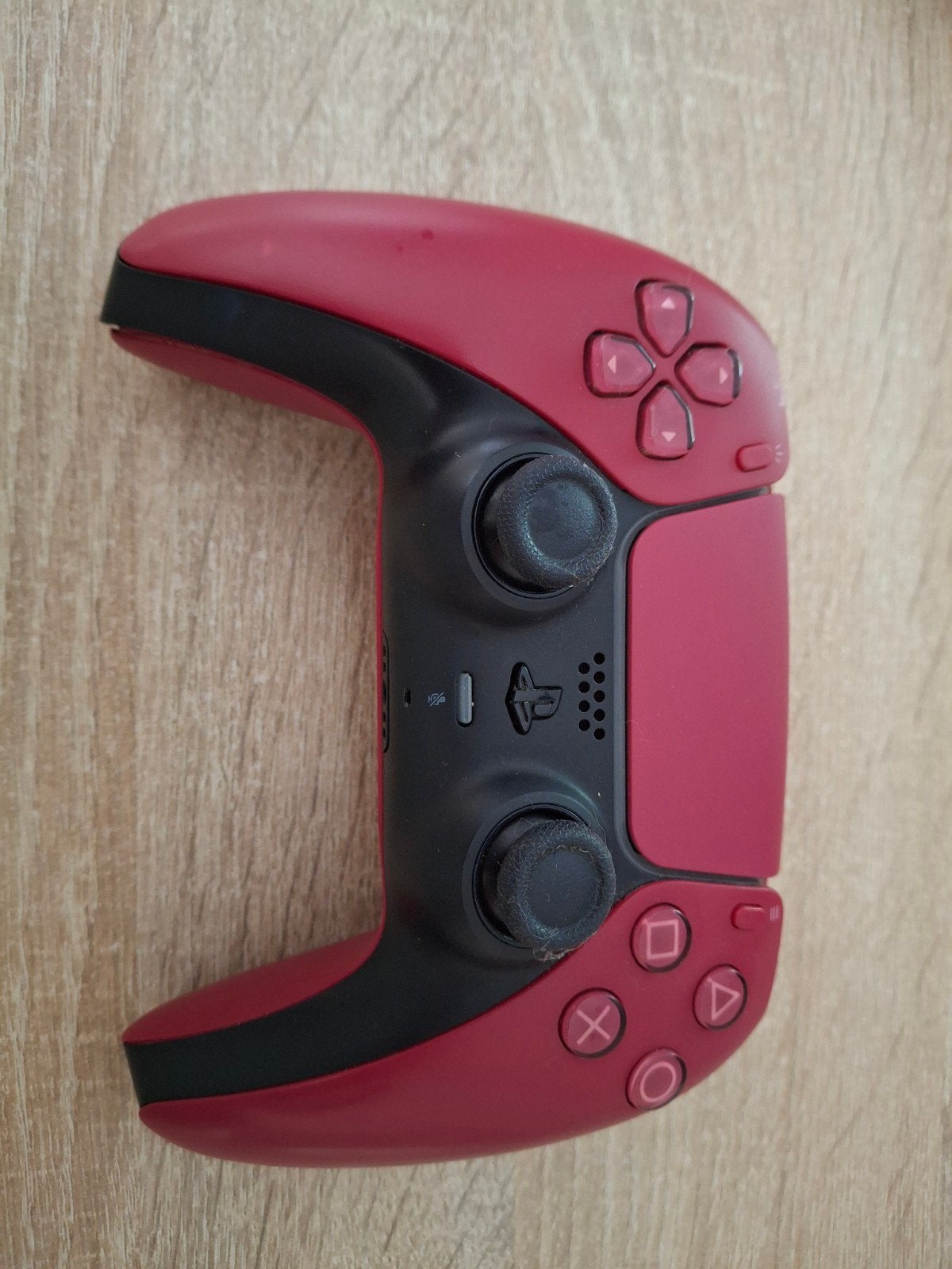 Rode PlayStation 5 DualSense Controller - Zo goed als nieuw, Ophalen of Verzenden, Gebruikt, PlayStation 5
