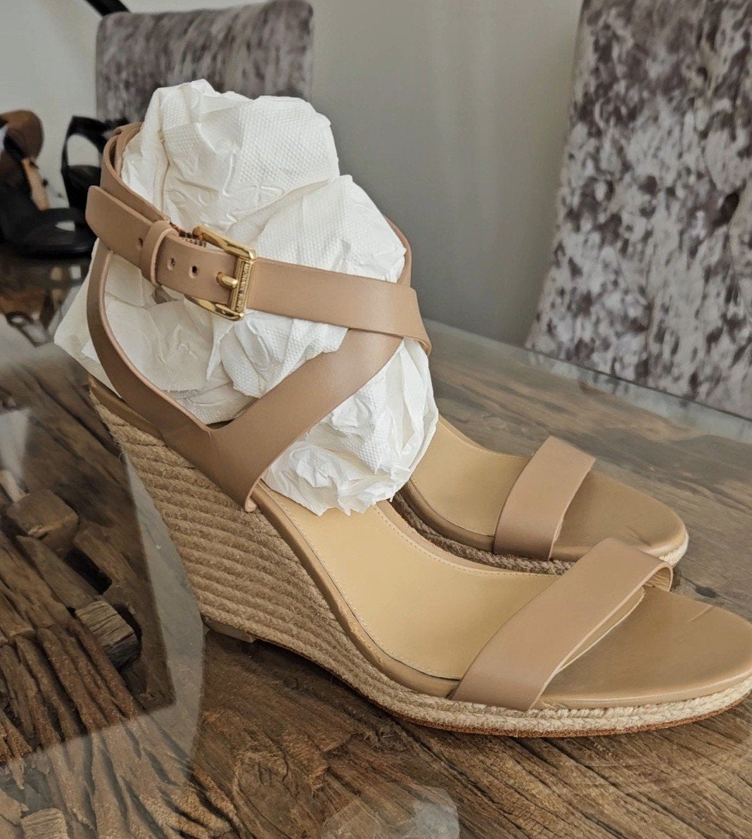 Michael kors sandalen wedge sleehak nieuw maat m11 42 42,5, Kleding | Dames, Schoenen, Ophalen, Nieuw, Sandalen of Muiltjes