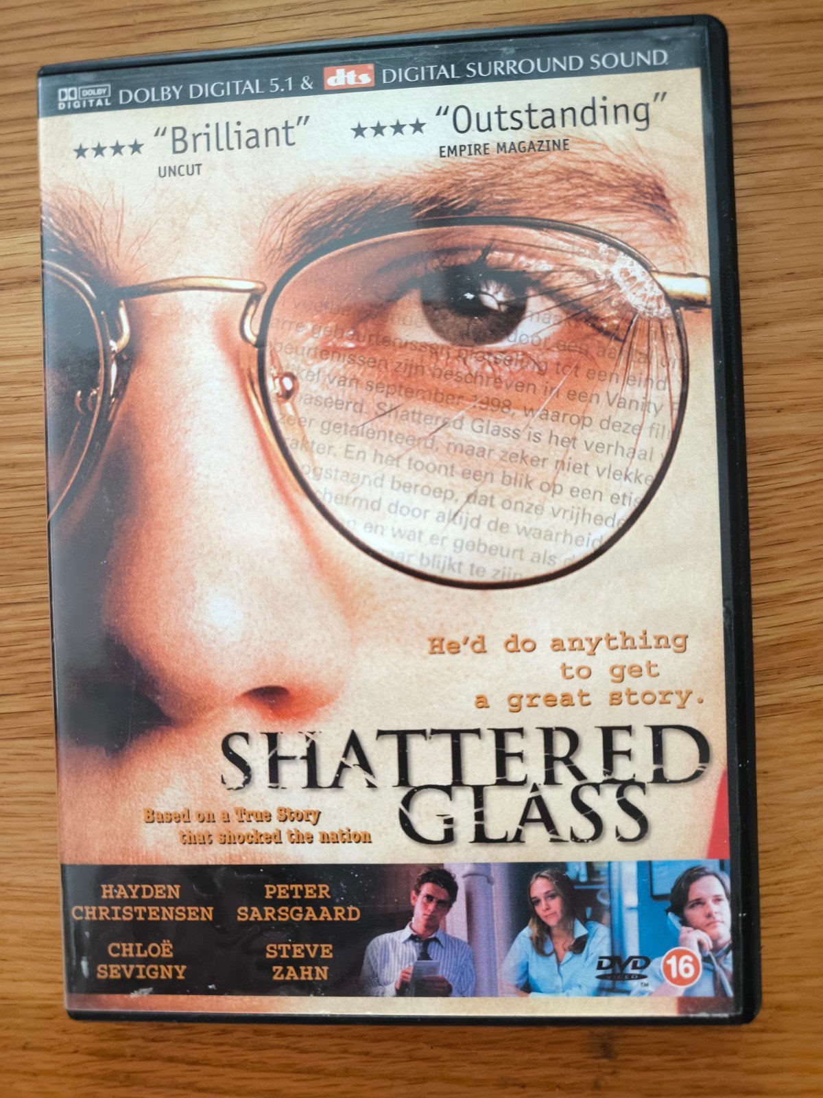 Shattered glass, Vanaf 12 jaar, Ophalen of Verzenden, Zo goed als nieuw
