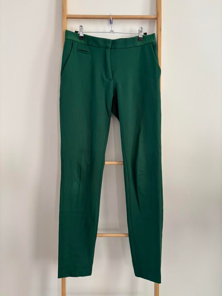 Groene broek legging Summum Woman, Ophalen of Verzenden, Zo goed als nieuw, Driekwart, Maat 36 (S)