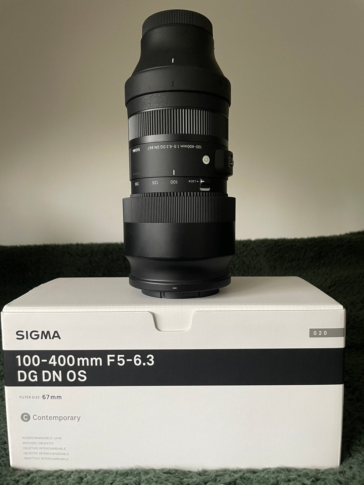 Sigma 100-400mm F5-6.3 DG DN OS Contemporary lens, E-mount, Audio, Tv en Foto, Fotografie | Lenzen en Objectieven, Ophalen of Verzenden