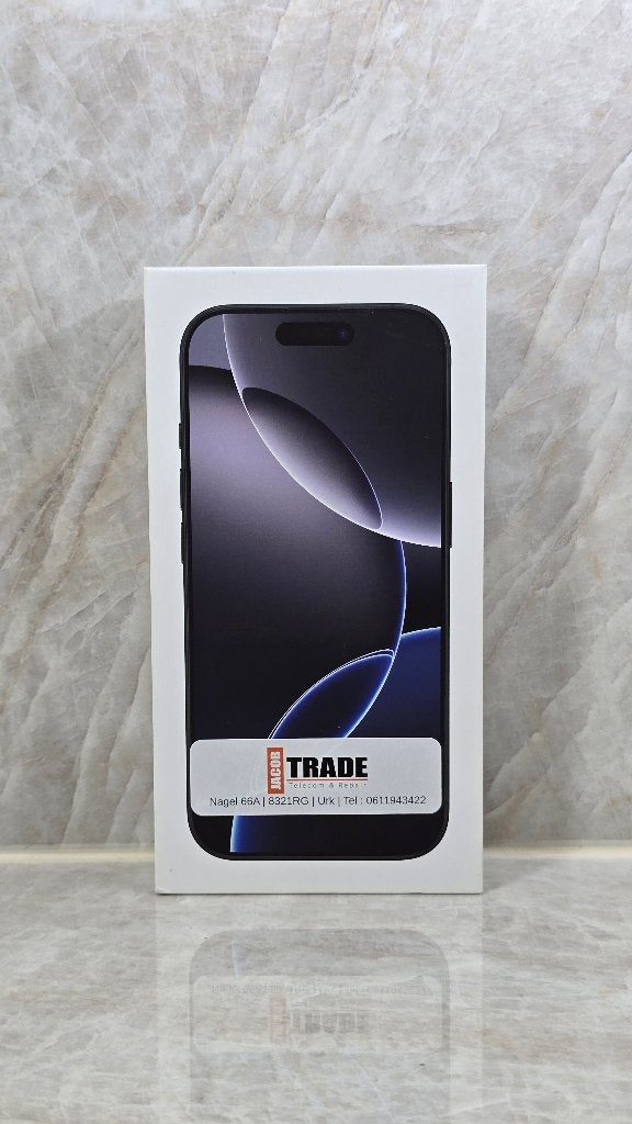 Apple iPhone 16 Pro 256GB Zwart, Apple, Zwart, IPhone 16 Pro Max, Ophalen of Verzenden