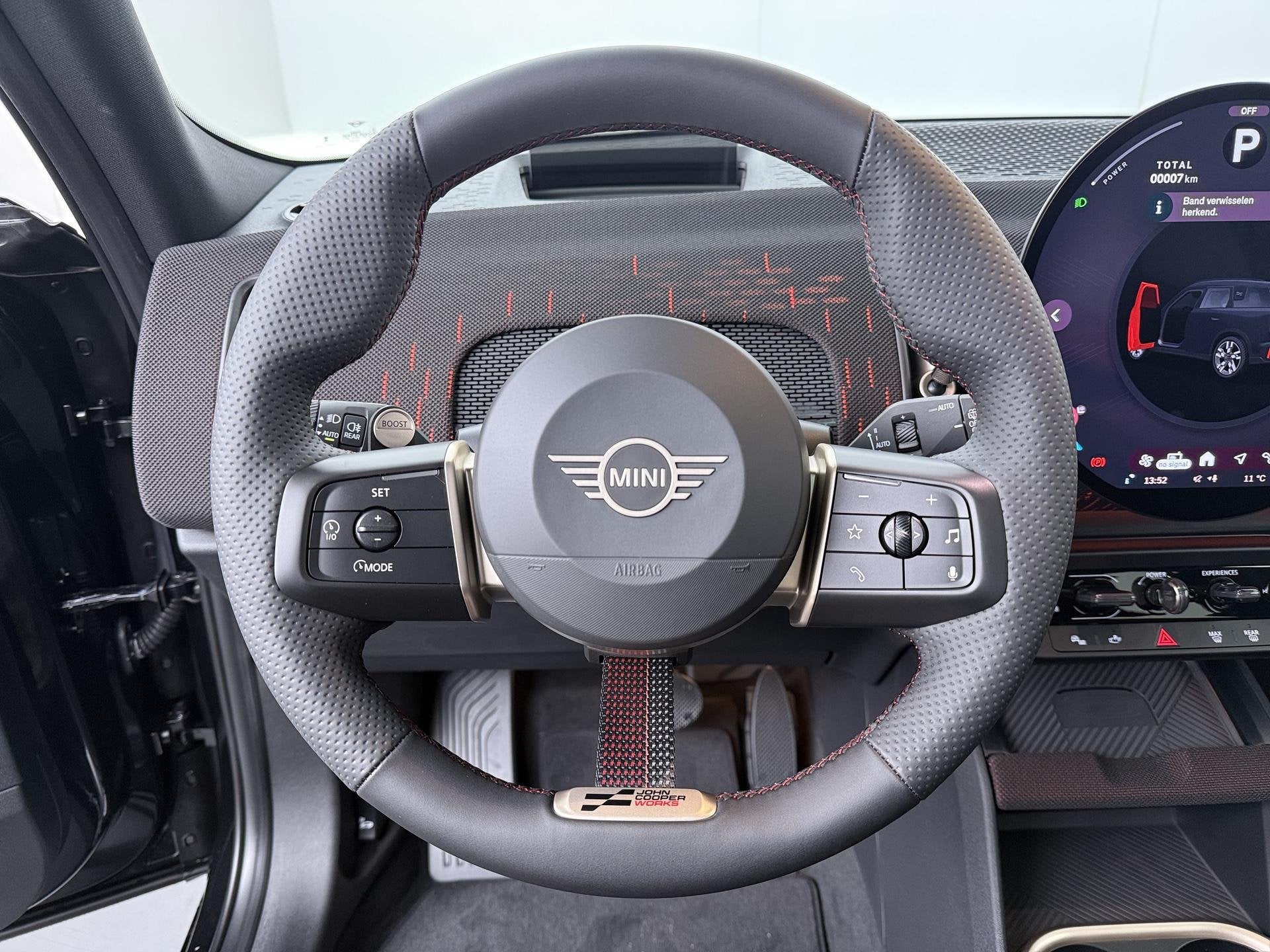 MINI Countryman E John Cooper Works | Pakket M | Glazen Pano, Auto's, Verwarmde buitenspiegels, Countryman, Met garantie (alle)