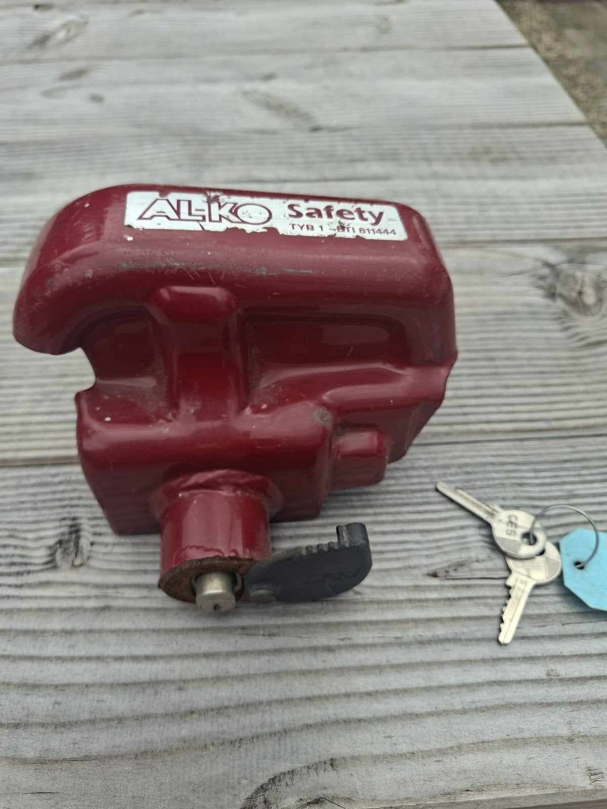 AL-KO Safety anti-diefstal slot met sleutels, Ophalen, Gebruikt