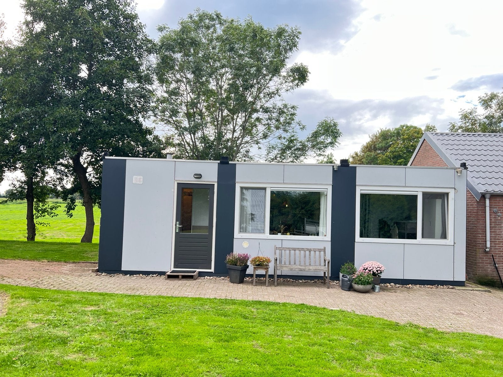 Nette woonunit 54m2, geschikt voor gezin, gasloos, airco, Ophalen, Gebruikt
