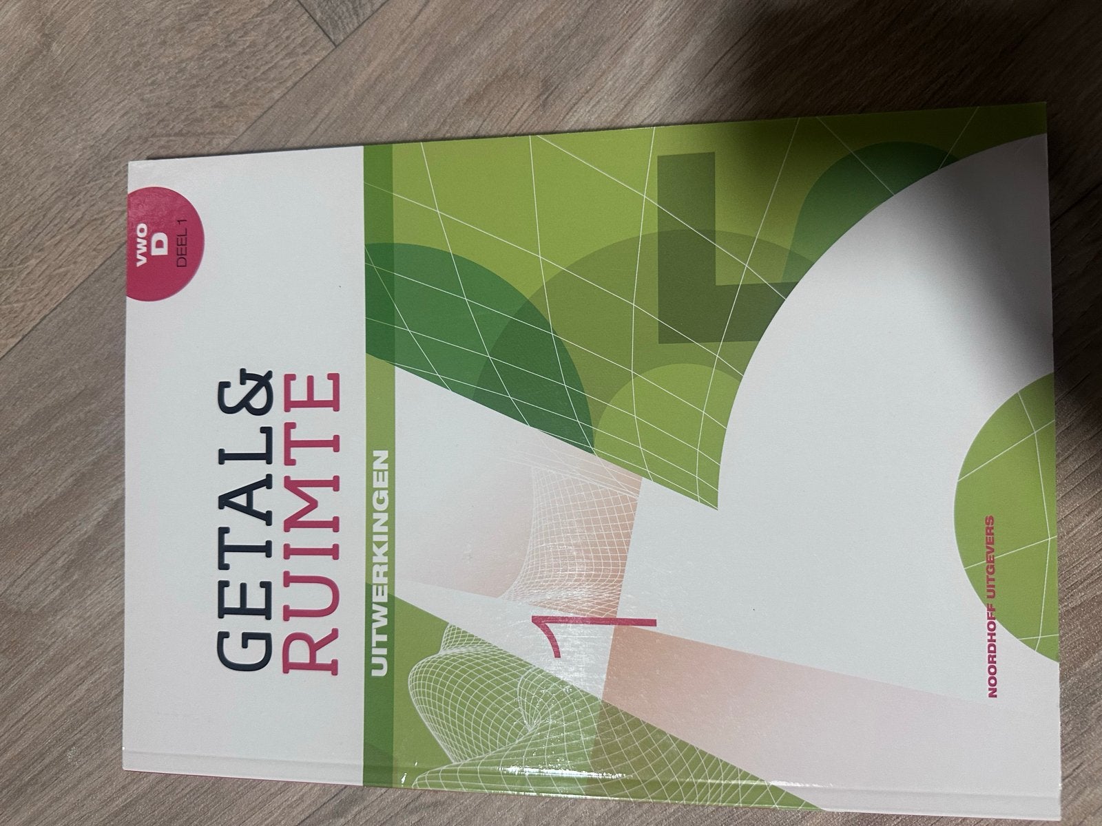 Getal & Ruimte Uitwerkingen VWO D deel 1, Ophalen of Verzenden, Zo goed als nieuw, VWO, Wiskunde B