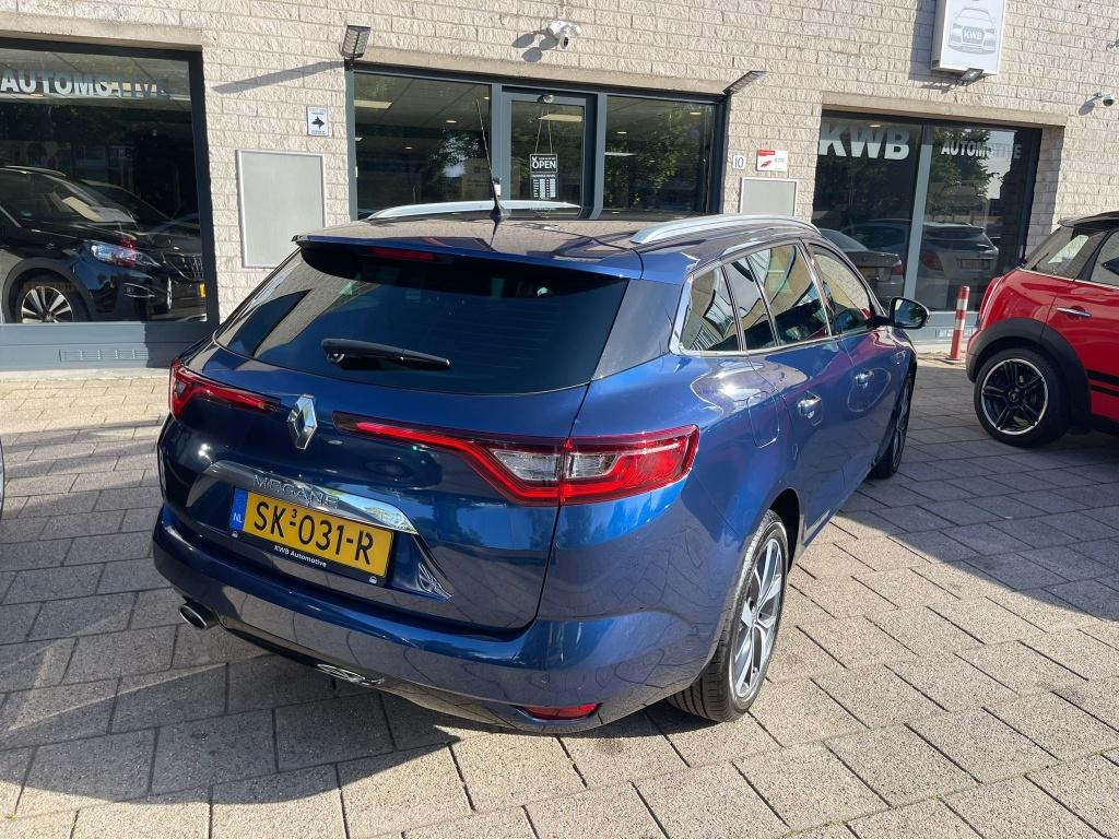 Renault Mégane Estate 1.2 TCe Bose Nieuwe apk Beurt NAP, Gebruikt, 4 cilinders, Blauw, 132 pk