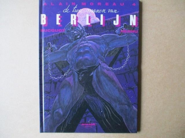 adv9232 alain moreau 4 hc, Eén stripboek, Ophalen, Gelezen