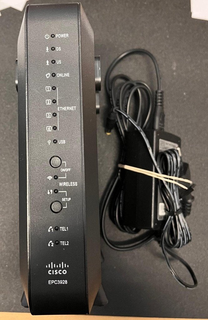 Cisco EPC3928 AD Modem/Router, Ophalen, Gebruikt, Router met modem, Cisco