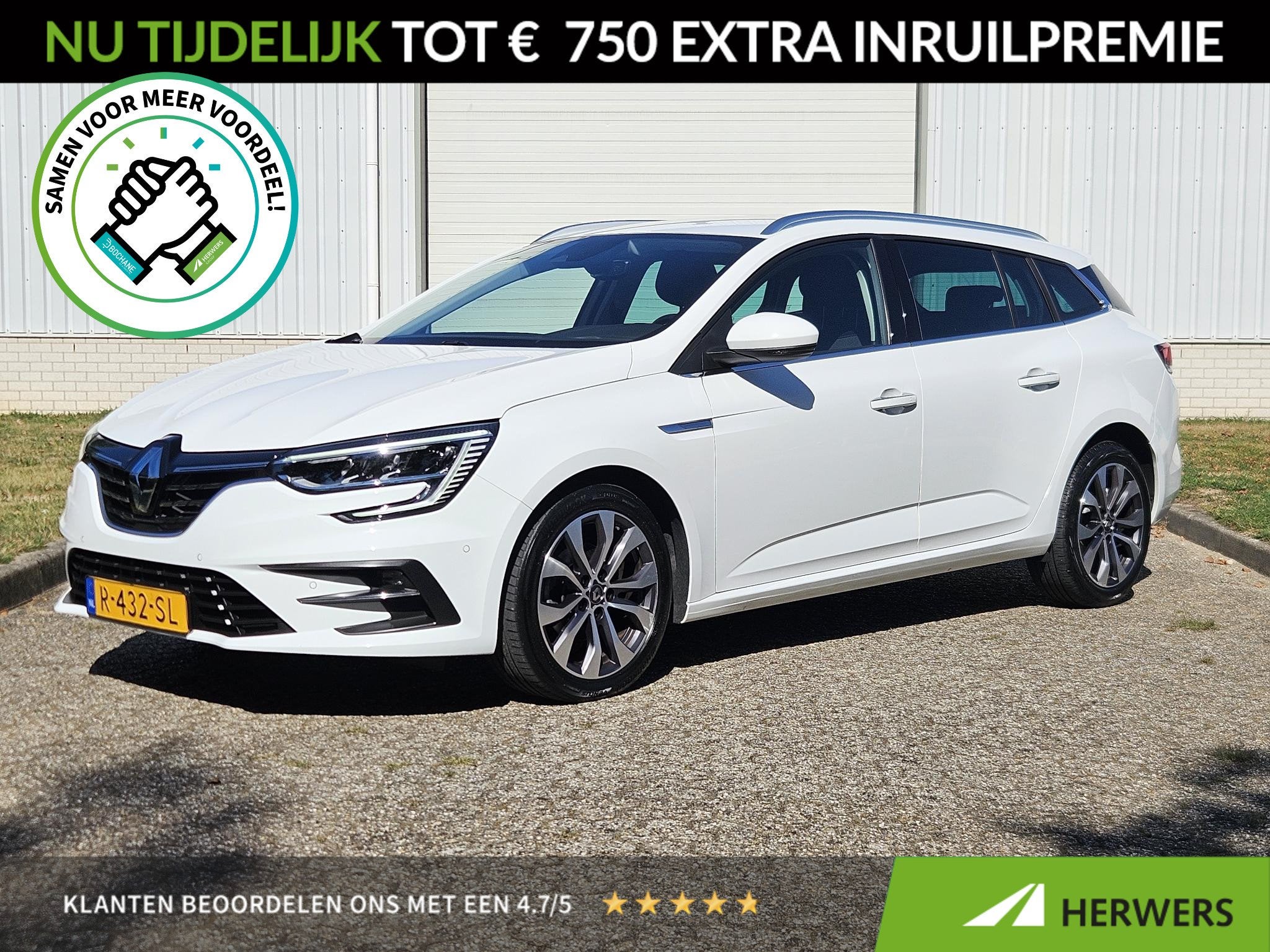 Renault Mégane Estate 1.3 TCe 140 Techno / Trekhaak / Deale, Stof, Gebruikt, Euro 6, 4 cilinders