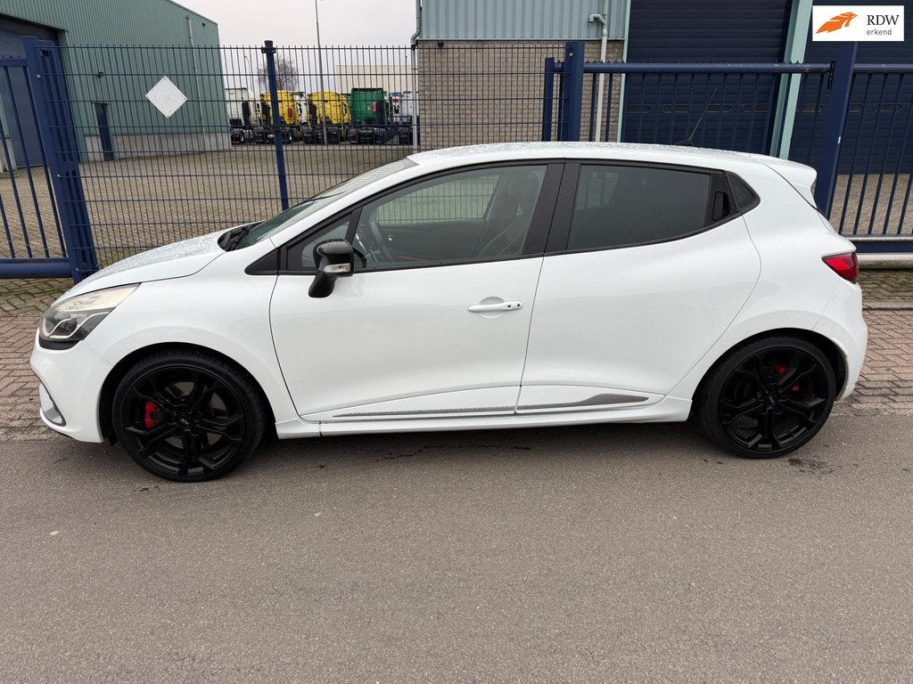 Renault Clio 1.6 R.S AUT. *CLIMA*LEER*INCL. GARANTIE!, Auto's, Renault, Euro 5, 1618 cc, Gebruikt, Zwart