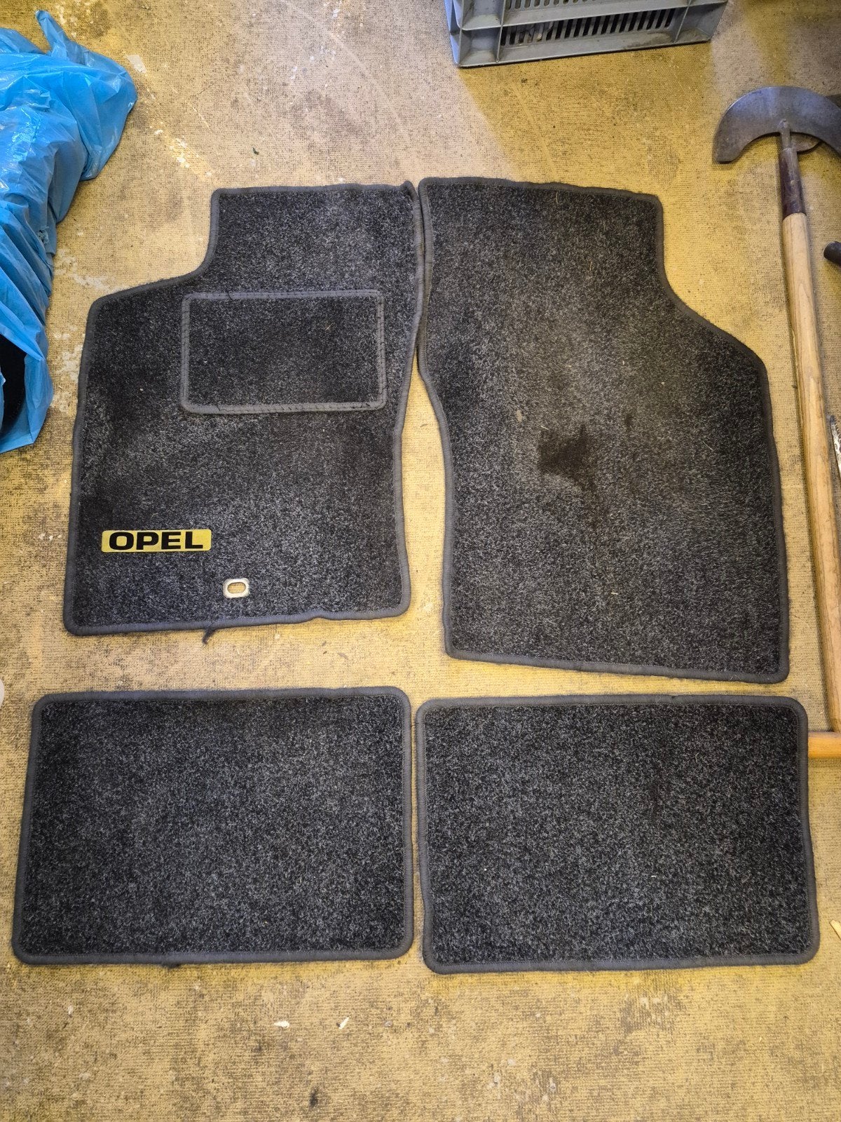 Mattenset Opel Kadett E - Origineel, Ophalen of Verzenden, Gebruikt