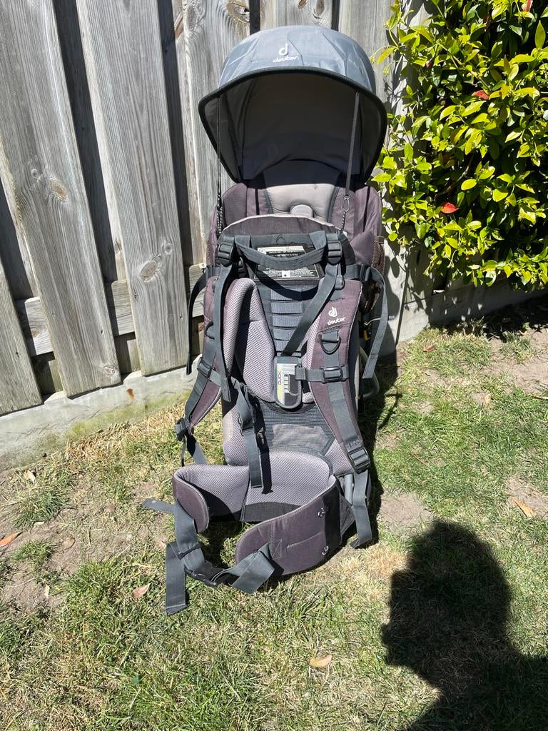 Deuter Kid Comfort III Draagzak - Ideaal voor wandelen, Gebruikt, Rug, Draagzak, Ophalen