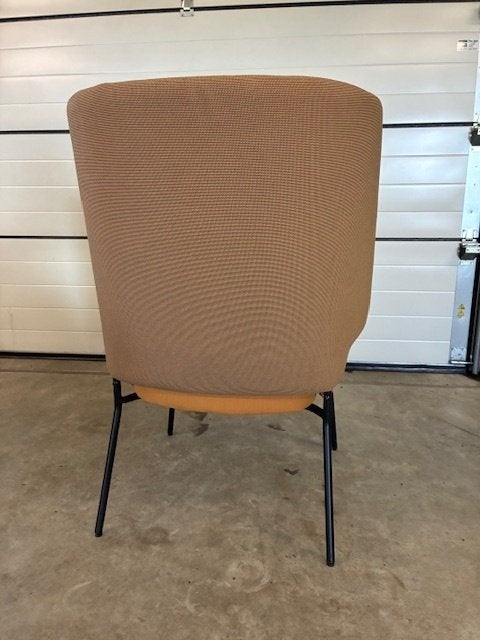 Geel oranje vintage fauteuil 3 stuks, Ophalen, Gebruikt, -, -