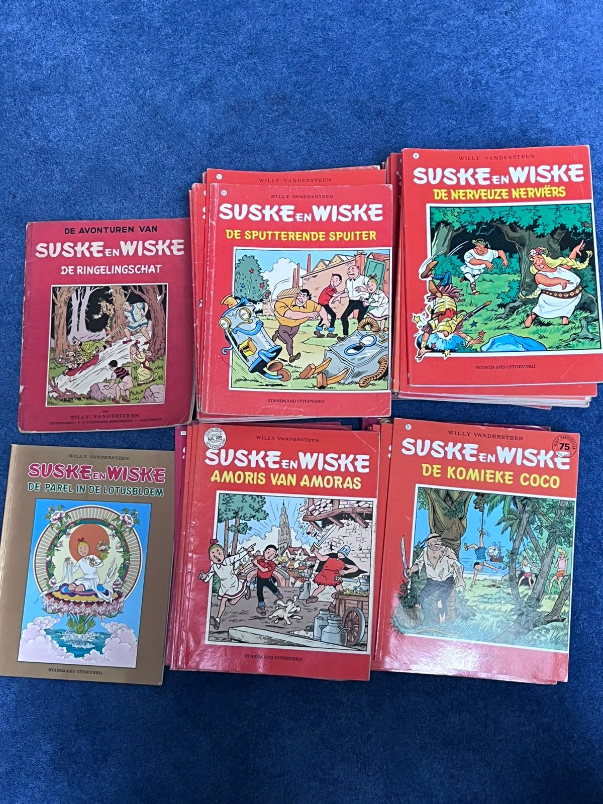 Suske en Wiske stripboeken, Meerdere stripboeken, Ophalen, Gelezen