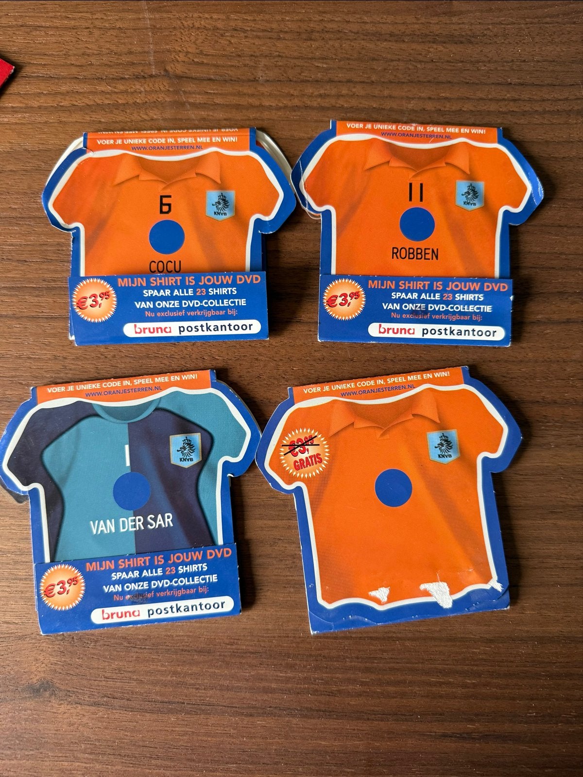 Oranje DVD-collectie WK 2006 - Cocu, Robben, Van der Sar, Verzamelen, Ophalen of Verzenden, Gebruikt