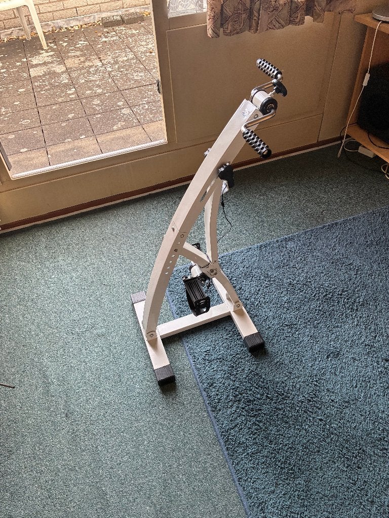 home trainer, Sport en Fitness, Ophalen, Zo goed als nieuw, Metaal, Hometrainer