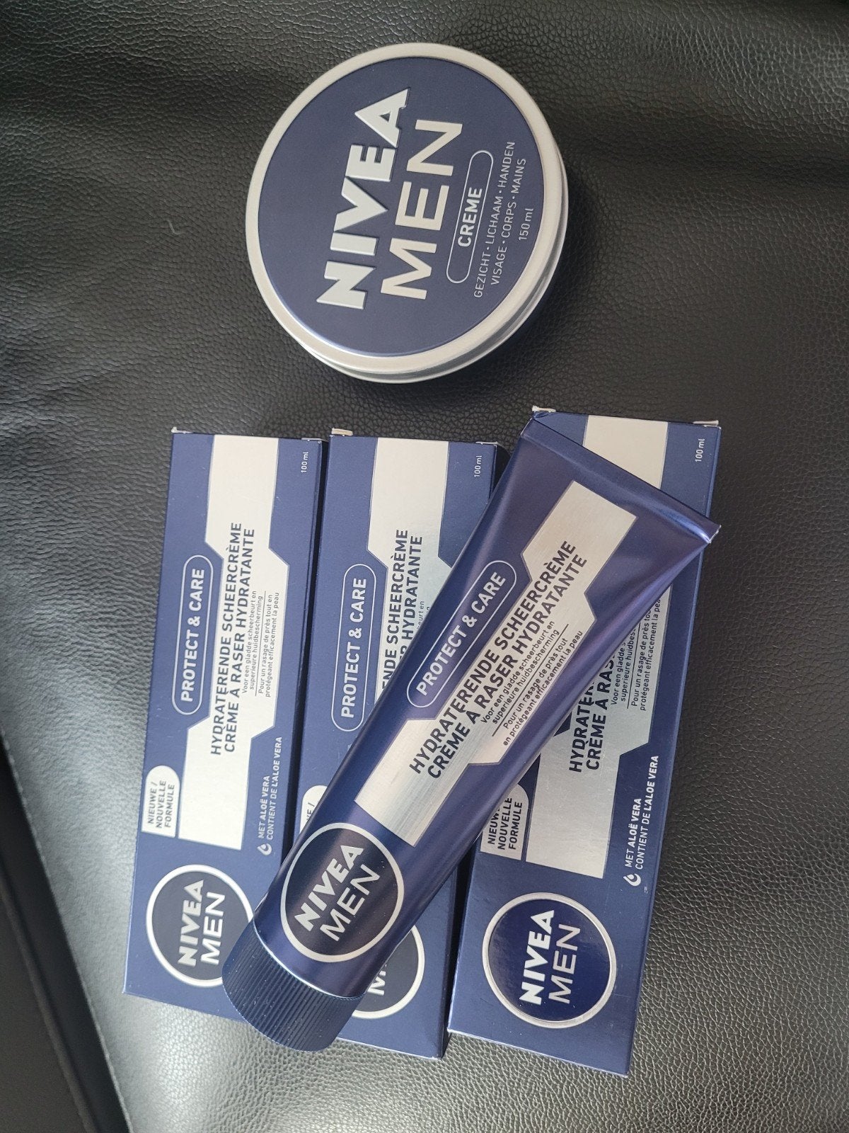 Nivea Men Crème en Hydraterende Scheercrème Set, Ophalen, Nieuw, Bodylotion, Crème of Olie