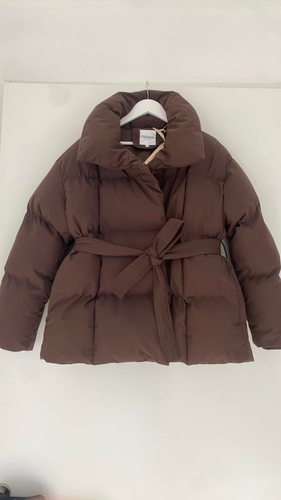 Copperose Bruine Winterjas Maat S - Nieuw met prijskaartje, Kleding | Dames, Jassen | Winter, Ophalen of Verzenden, Zo goed als nieuw