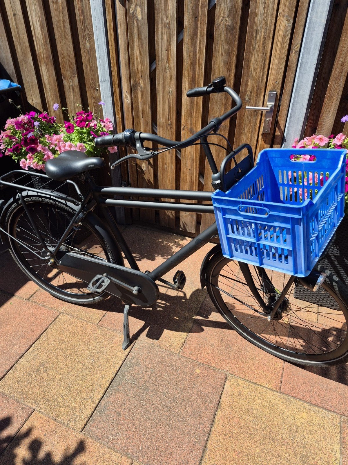 Gazelle Herenfiets met 7 versnellingen 57inch, Ophalen, Gebruikt, Velgrem, Versnellingen