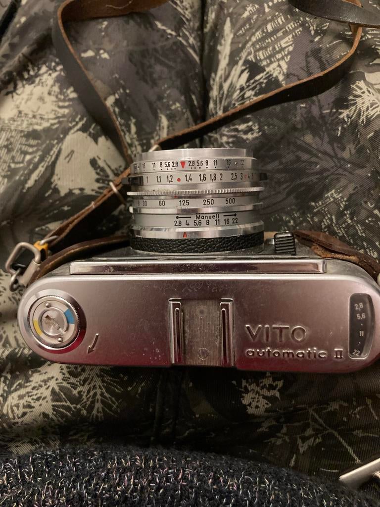 Voigtländer Vito Automatic II Camera 2.8/50mm, Ophalen of Verzenden, 1960 tot 1980, Fototoestel