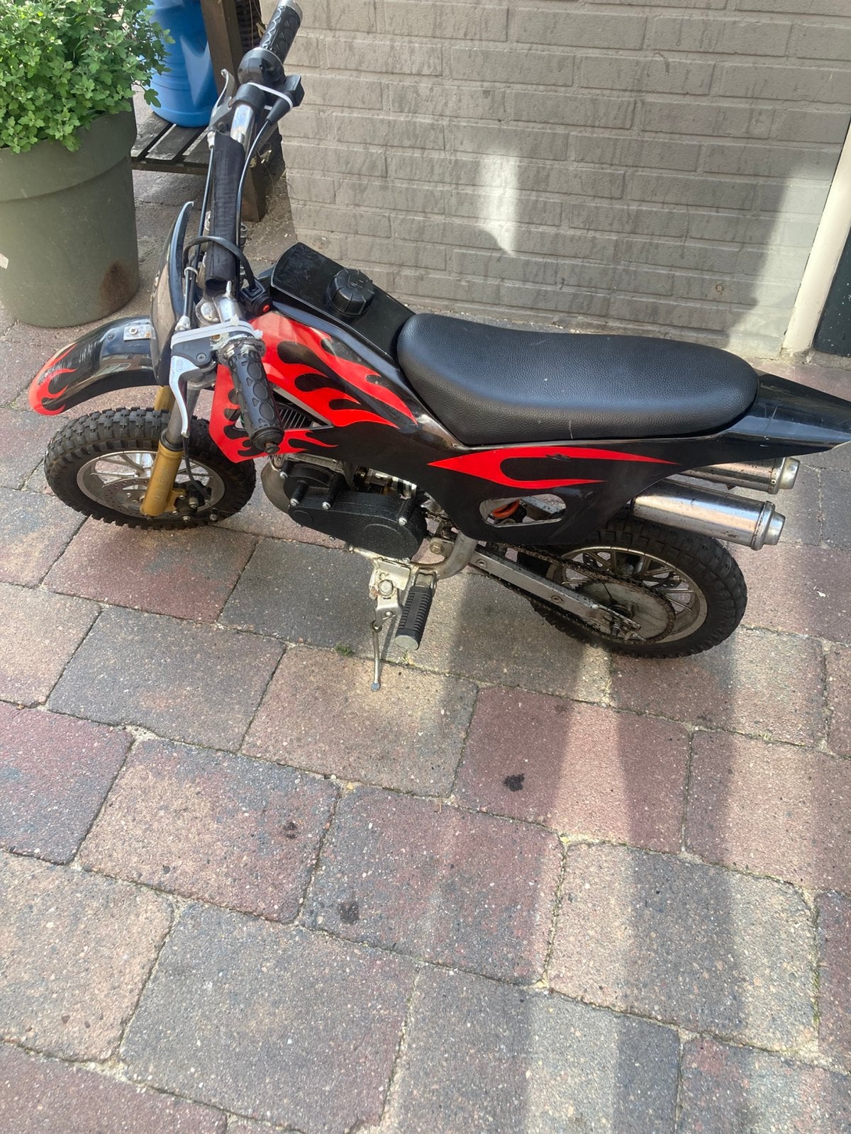 Mini crosser, Ophalen, Gebruikt