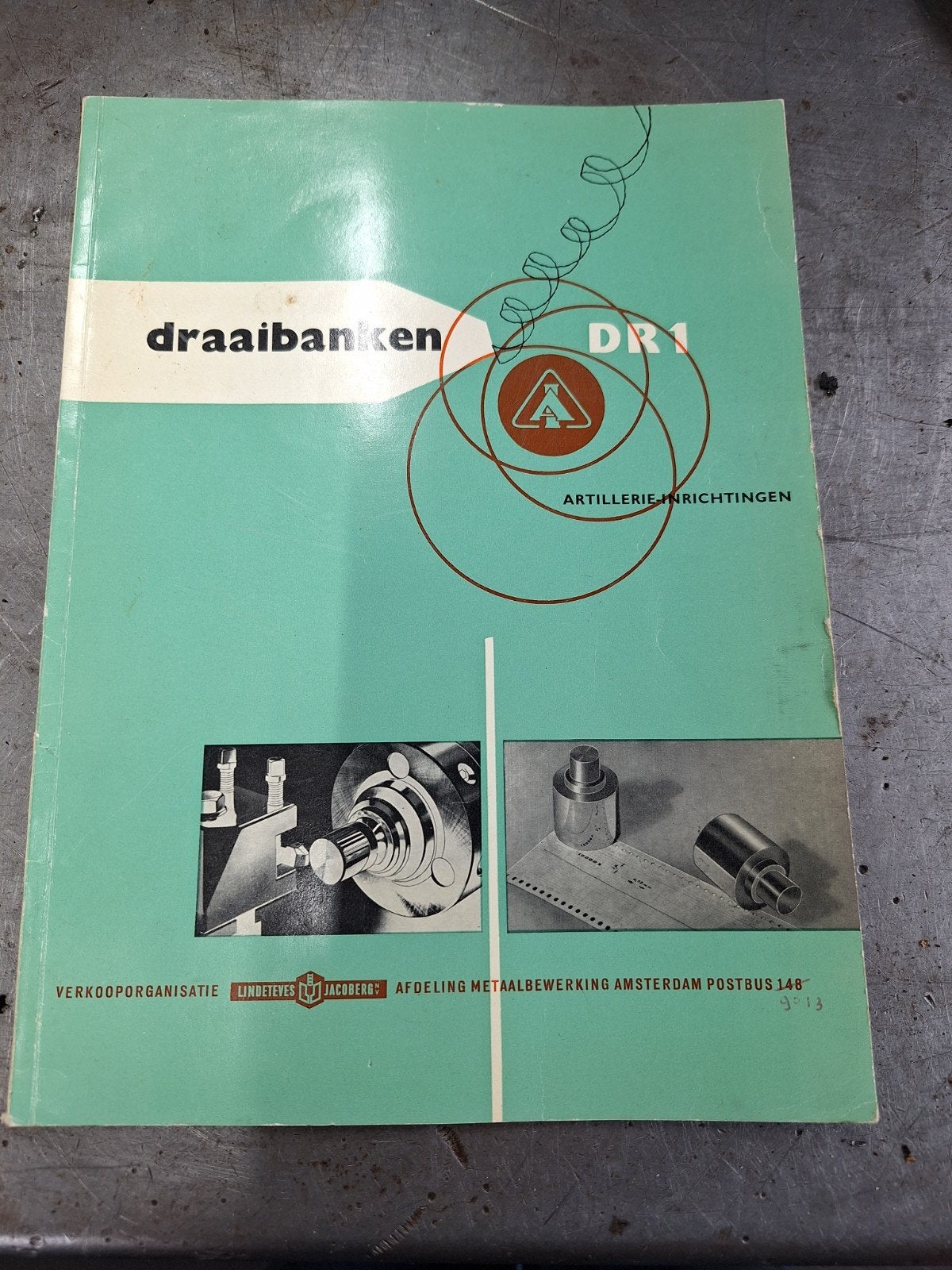 boek van AI hemburg draaibank, Ophalen of Verzenden, Metaaldraaibank