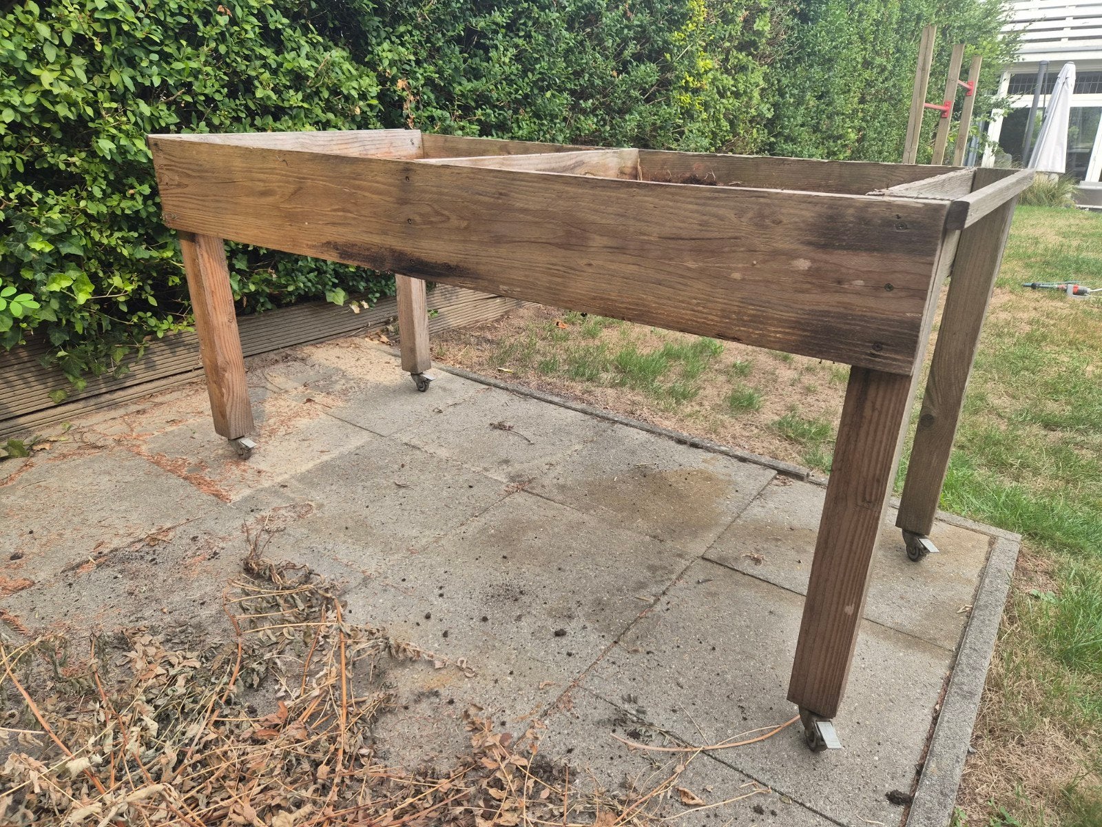 aarbeienbak moestuinbak tuintafel, Tuin en Terras, Tuinbanken, Ophalen, Gebruikt