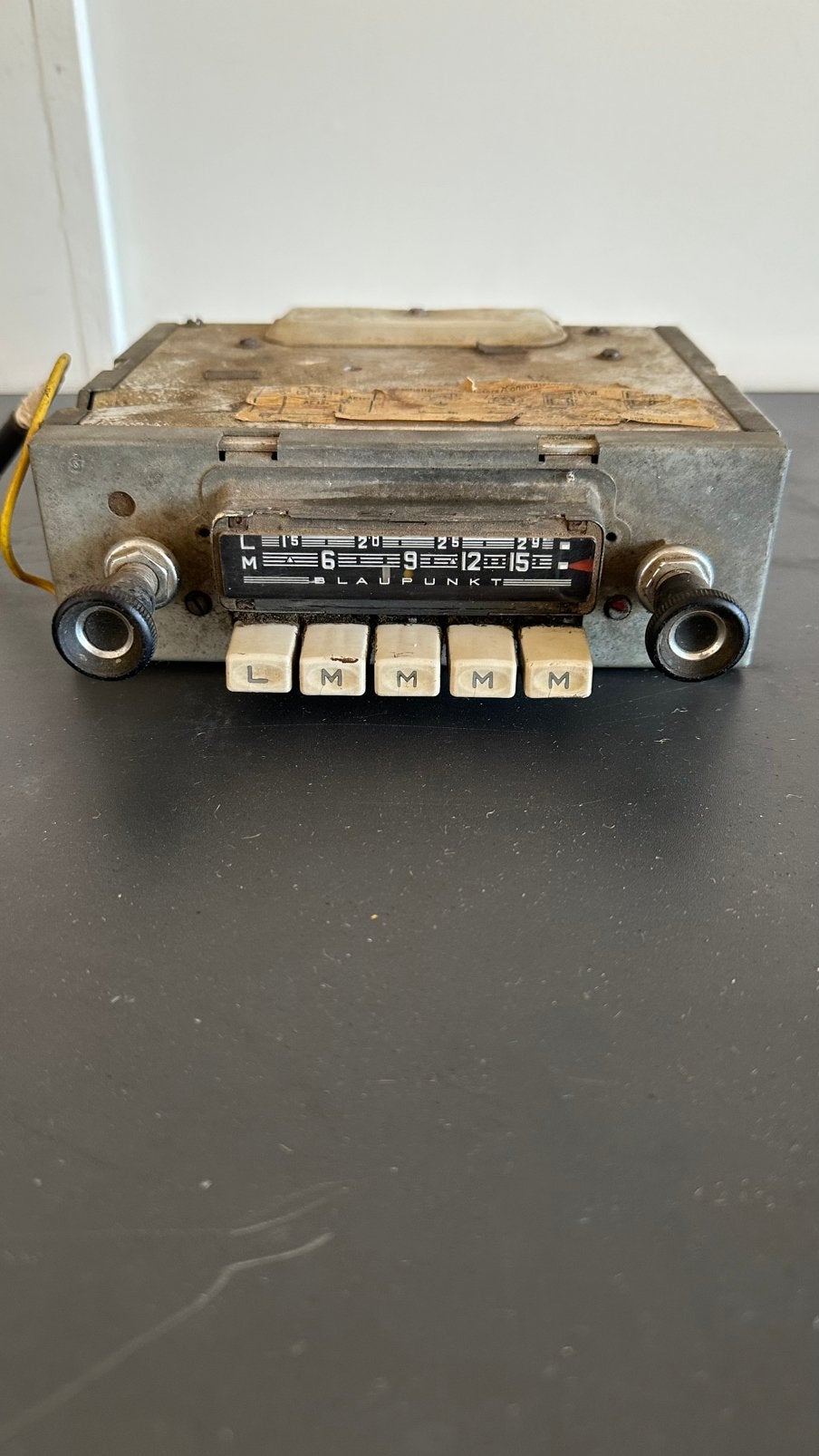 Blaupunkt auto radio VW kever VW T1 Porsche 356 / 912, Ophalen of Verzenden