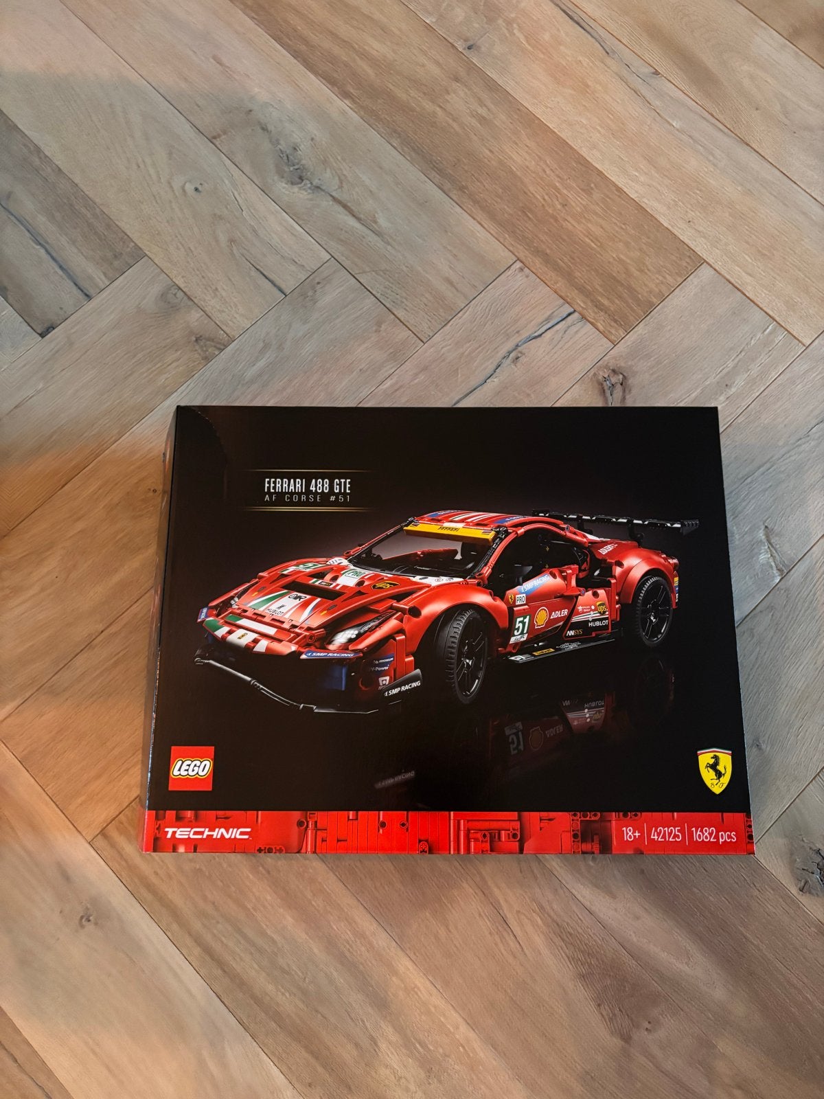 LEGO Technic Ferrari 488 GTE - ALLEEN DOOS!, Ophalen of Verzenden, Nieuw, Overige merken