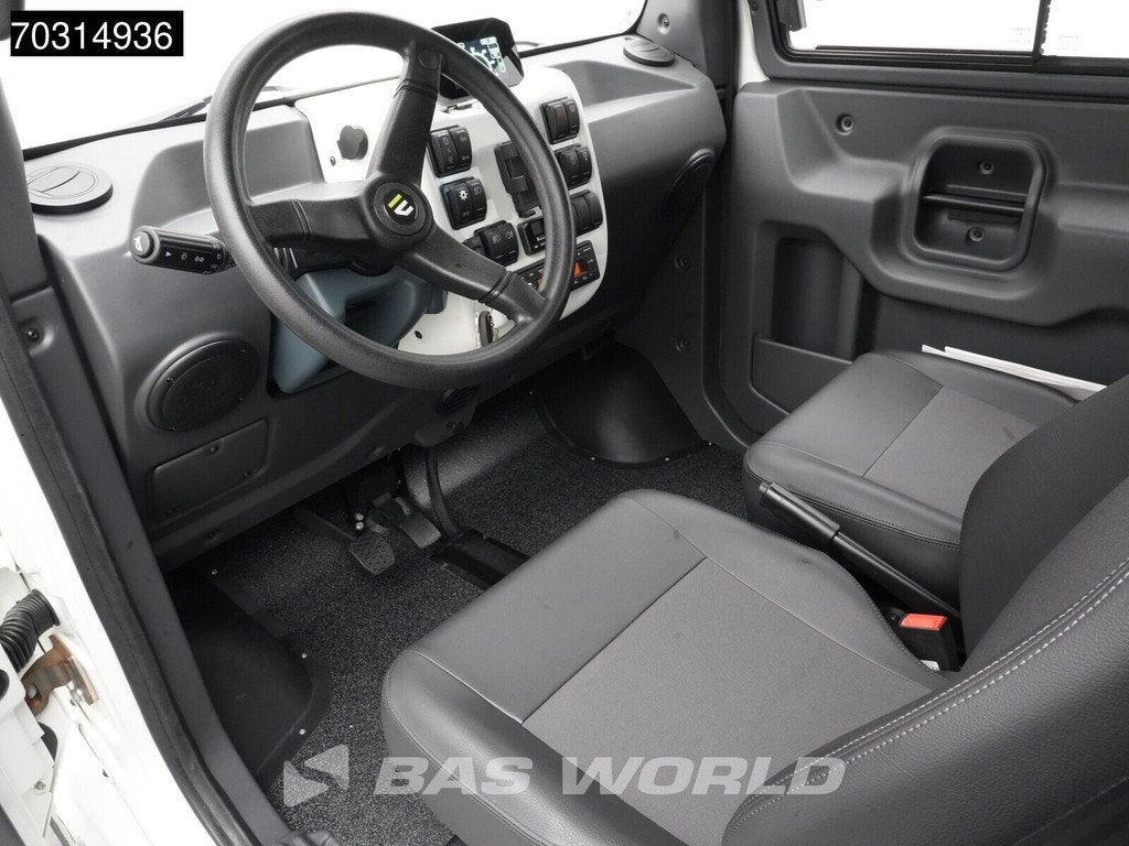EVUM Motors aCar 4x4 Airco Huif 100% Elektrisch 23kWh Open L, Auto's, Bestelauto's, Stof, 4x4, 35 pk, Wit