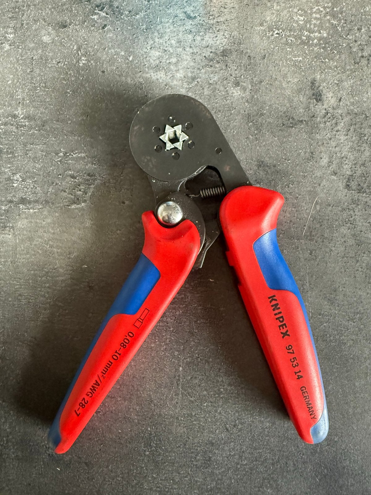 Knipex 97 53 14 Krimptang - Zo goed als nieuw, Ophalen of Verzenden, Zo goed als nieuw, Tang, Knipex