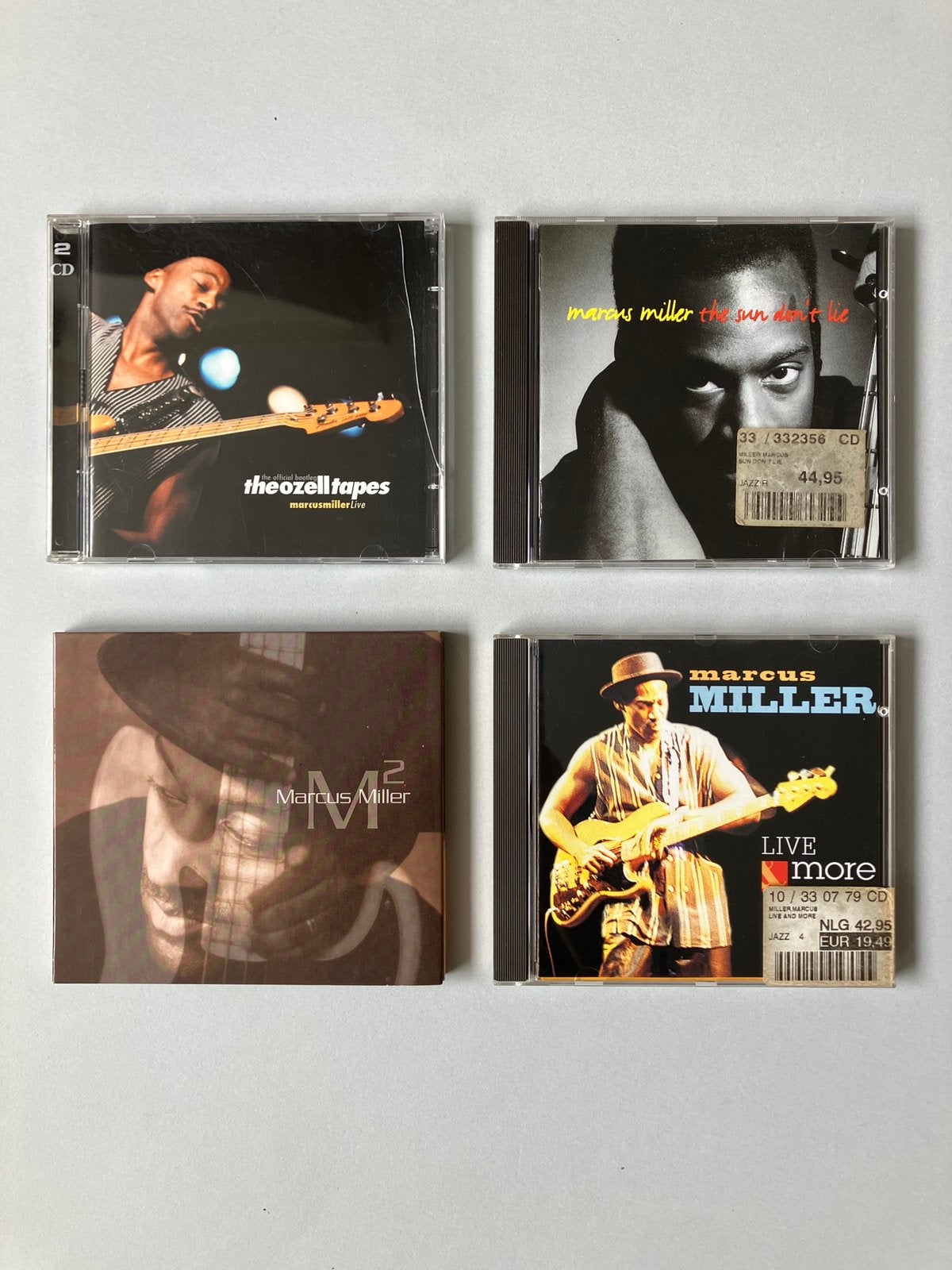 4 x Marcus Miller, Ophalen of Verzenden, Zo goed als nieuw