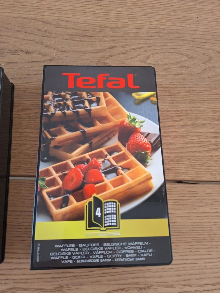 Tefal snack collection Wafel platen nr 4, Ophalen of Verzenden, Nieuw