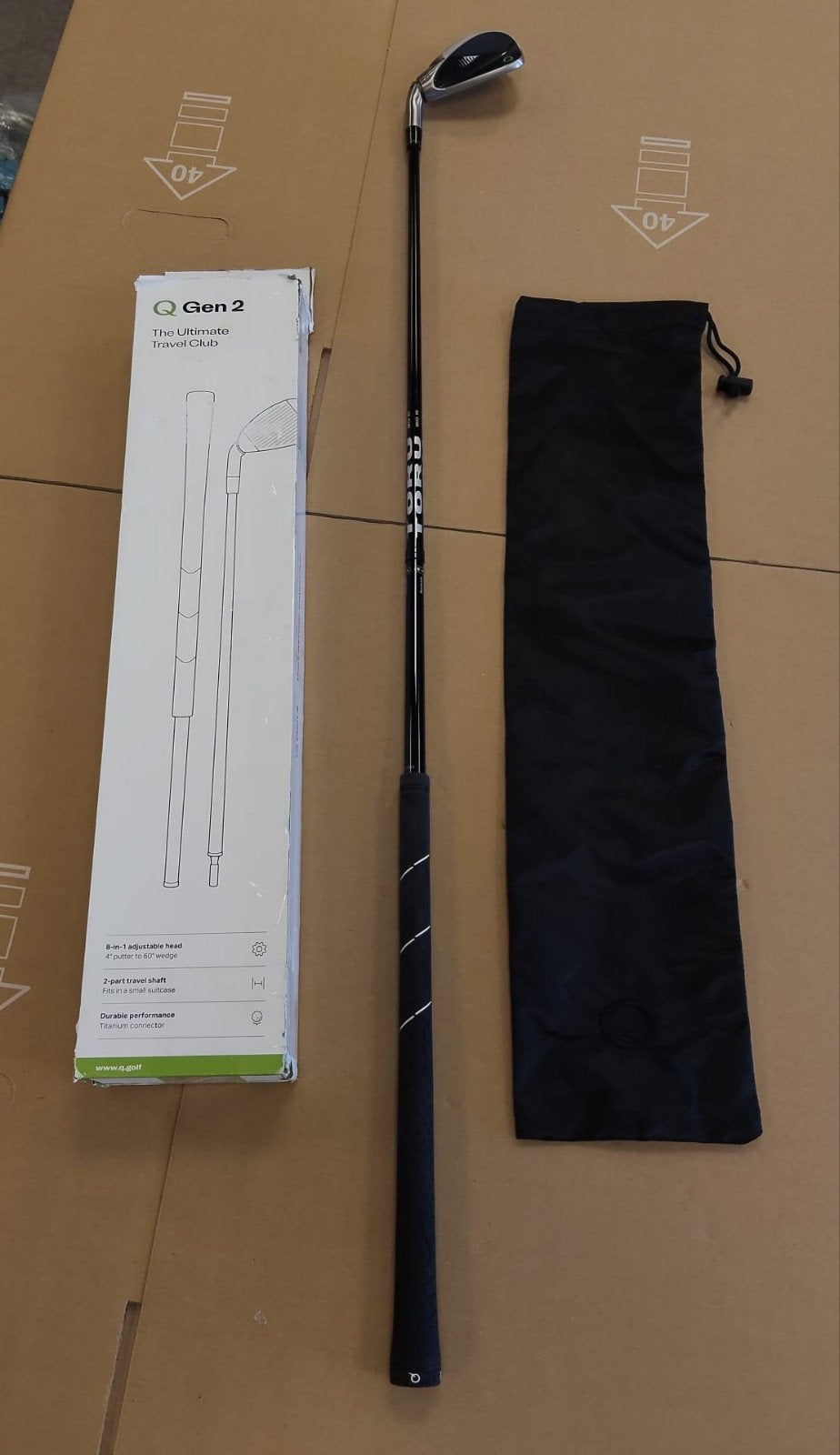 Golf Club Travel
Q Gen 2 links handig, Ophalen of Verzenden, Zo goed als nieuw, Club
