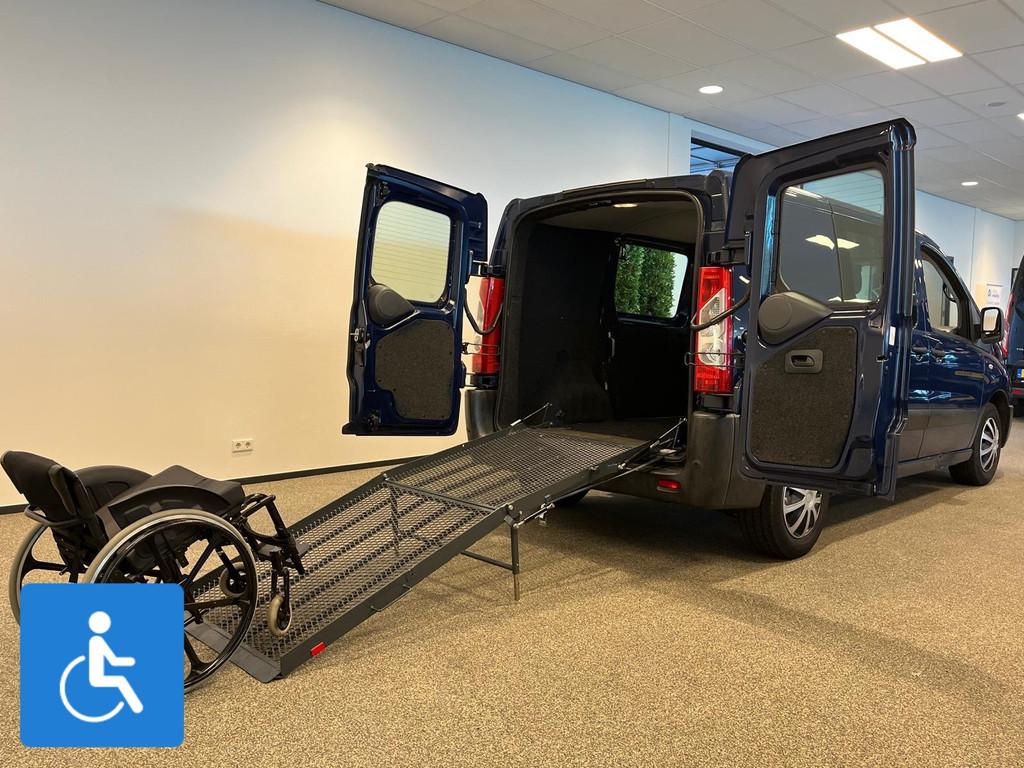 Citroen Jumpy L1H1 Rolstoelbus rolstoel geschikt, Auto's, 1636 kg, Gebruikt, Blauw, Origineel Nederlands